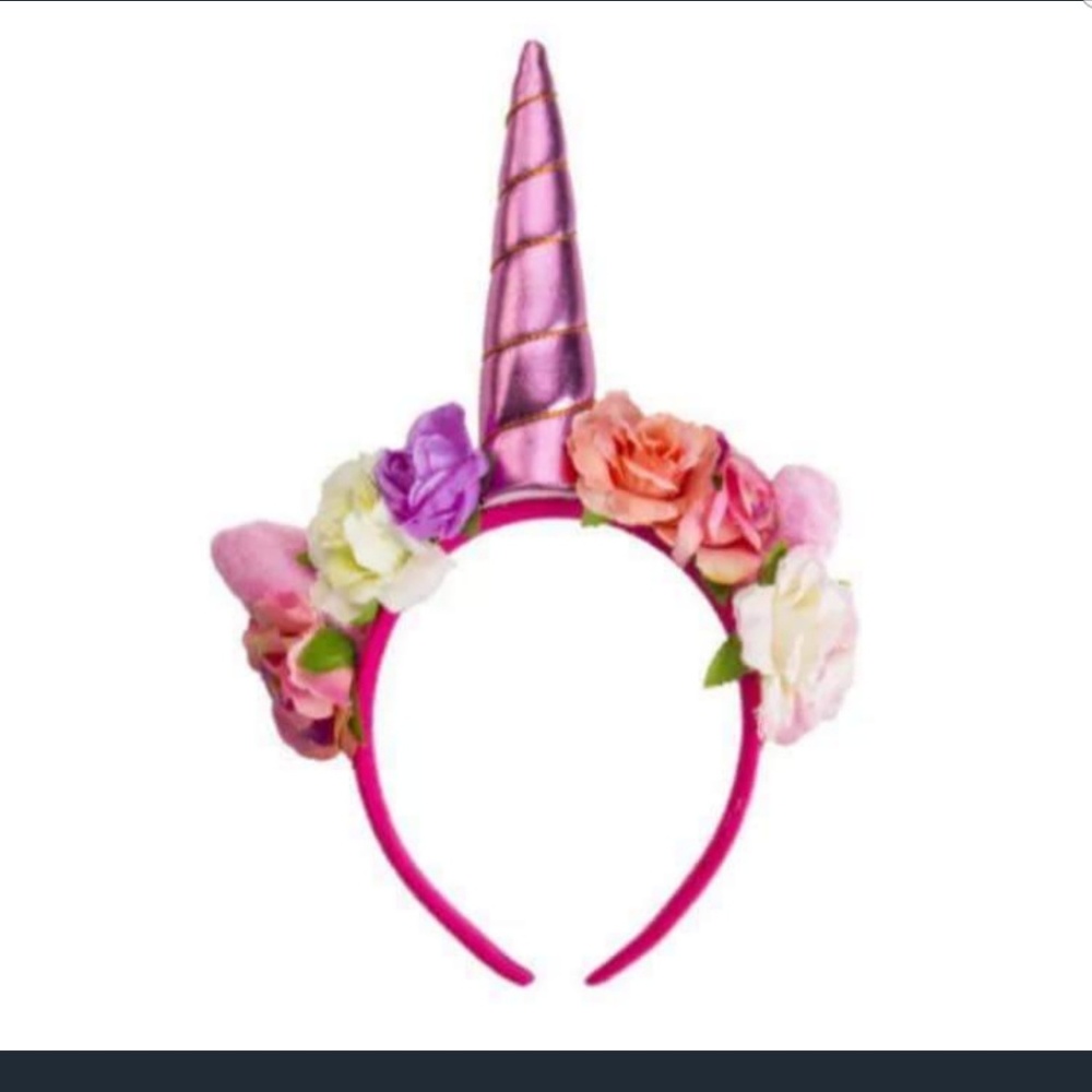Unicorn flower headband
